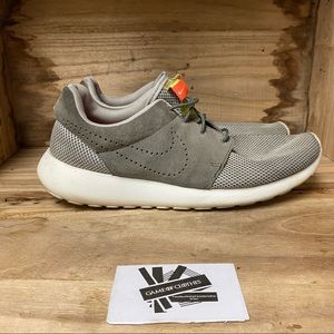 Nike roshe one grey silver running sneakers shoes
